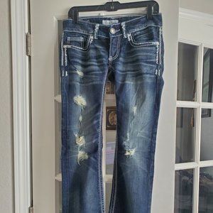 Daytrip Leo Bootcut Destruction